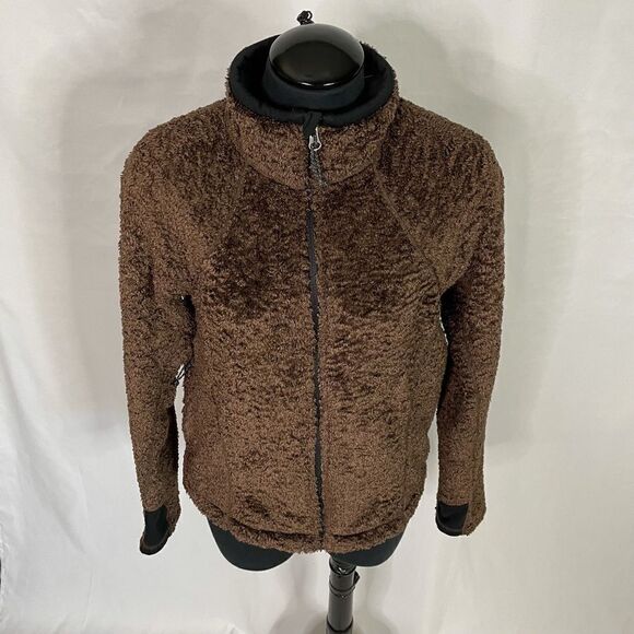 Mountain Hardwear Brown Sherpa  Full Zip Jacket - Women’s M - Picture 2 of 7
